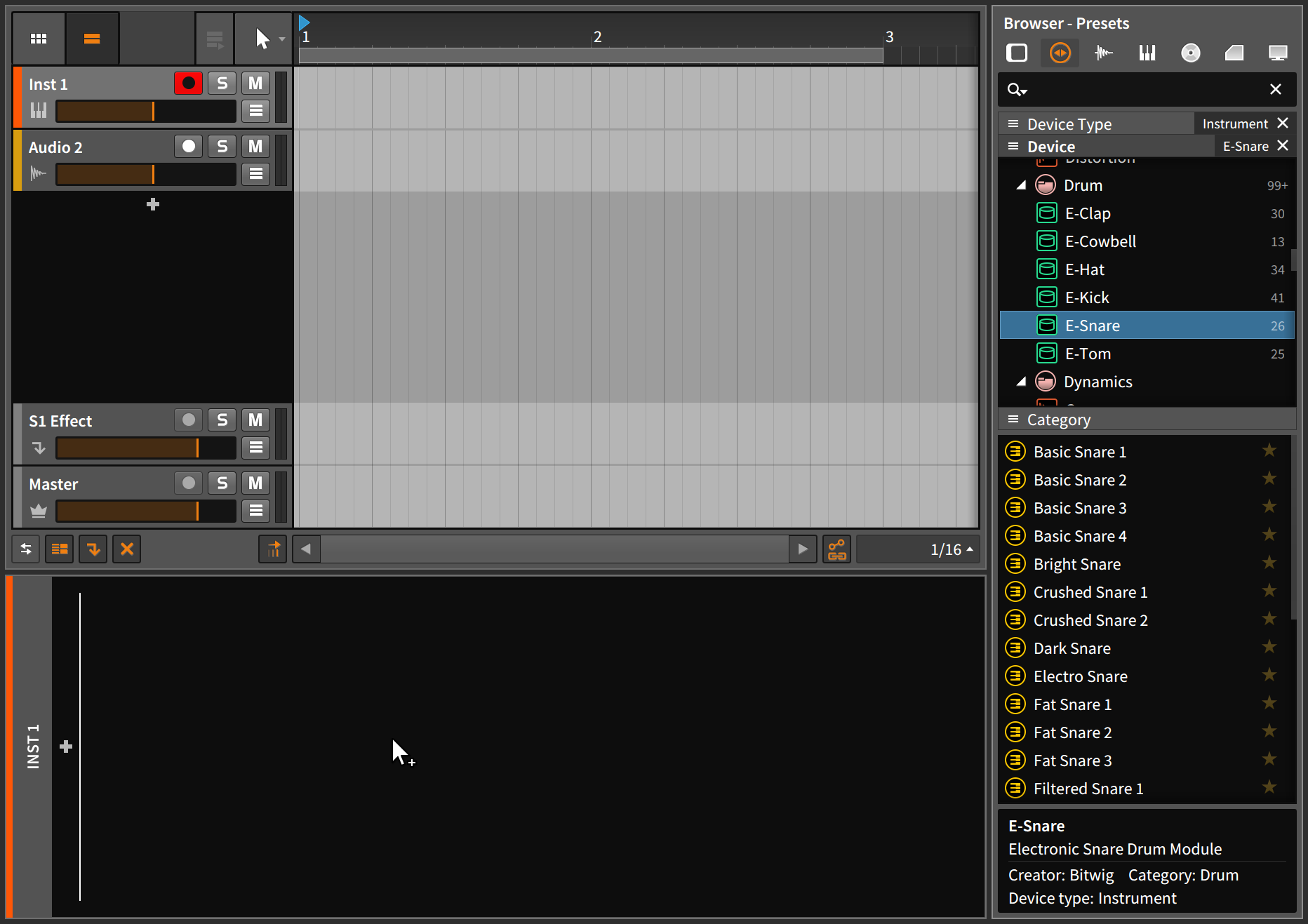 Userguide Bitwig